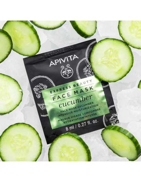 APIVITA EXPRESS BEAUTY MASCARILLA FACIAL HIDRATANTE INTENSIVA 2X8ML