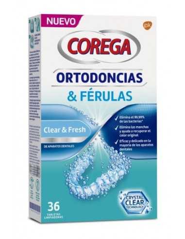 COREGA ORTODONCIAS & FERULAS 36...