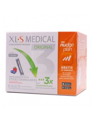 XLS MEDICAL ORIGINAL 90 STICKS SABOR FRUTOS ROJOS