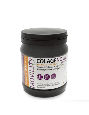 COLAGENOVA MOVILITY COLAGENO HIDROLIZADO  CON ACIDO HIALURONICO POLVO SABOR VAINILLA ( VAMINTER)