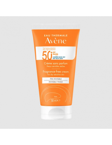 AVENE CREMA SPF50+ SIN PERFUME 50ML