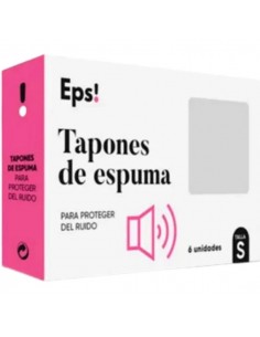 EPS TAPONES DE ESPUMA 6 UNIDADES TALLA S