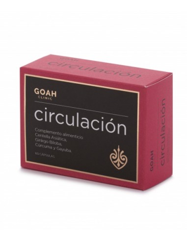 GOAH CLINIC CIRCULACION  60 CAPSULAS