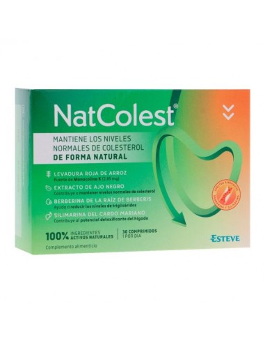 NATCOLEST  30 COMPRIMIDOS