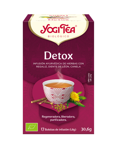 YOGI TEA DETOX 17 BOLSITAS