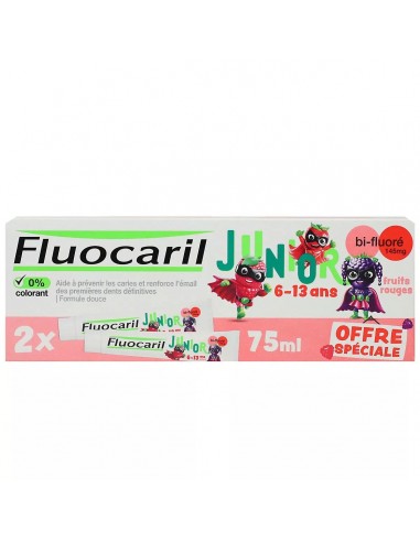 FLUOCARIL JUNIOR 6-13 AÑOS  2 ENVASES...