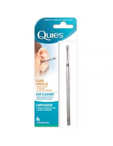 QUIES LIMPIADOR DE OIDO DE ACERO  1...