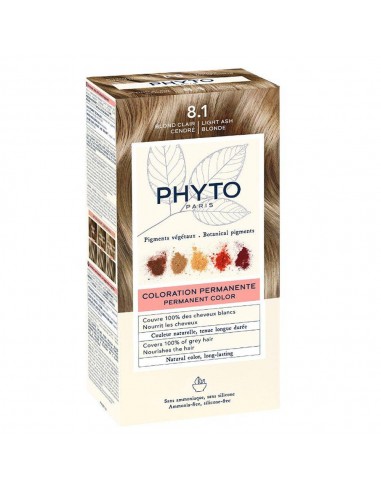 PHYTOCOLOR 8,1 RUBIO CLARO CENIZA