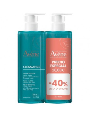 AVENE DUPLO CLEANANCE GEL LIMPIADOR...