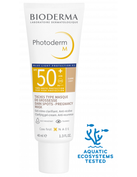 BIODERMA PHOTODERM M SPF50+ TONO CLARO 40ML