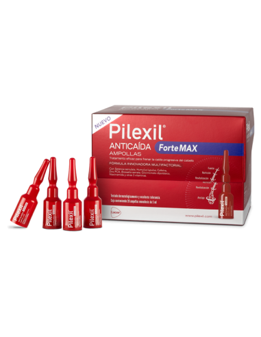 PILEXIL FORTE MAX AMPOLLAS ANTICAÍDA 20 AMPOLLAS 5ML