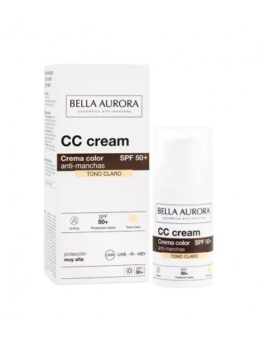 BELLA AURORA CC CREAM ANTIMANCHAS SPF...