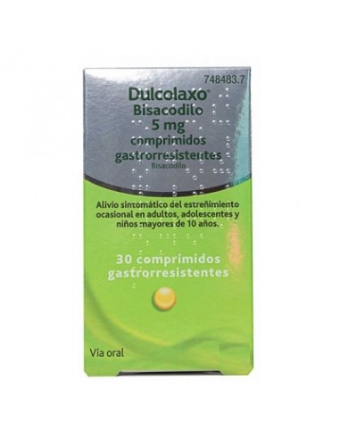 DULCOLAX BISACODILO 5 MG 30...