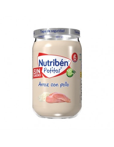 NUTRIBEN POLLO CON ARROZ  POTITO 235 G