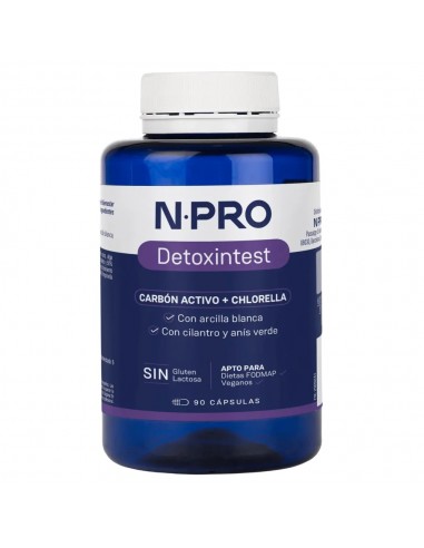 NPRO DETOXINTEST  90 CAPSULAS