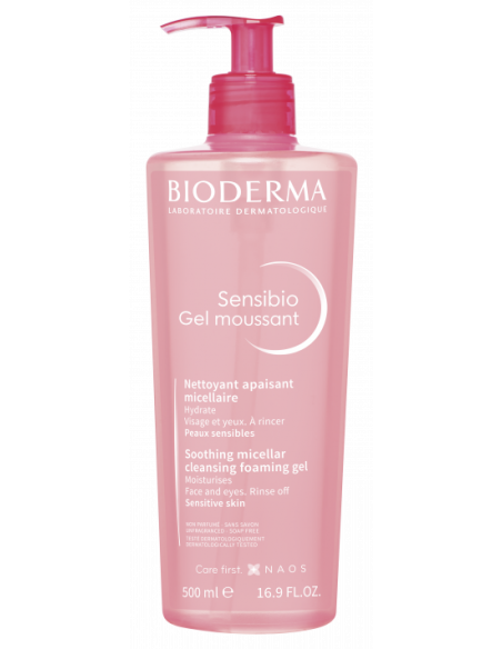 BIODERMA SENSIBIO GEL MOUSSANT 500ML