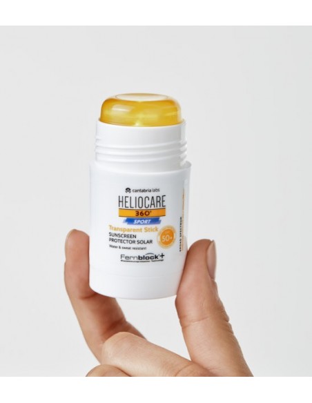 HELIOCARE 360º SPORT TRANSPARENT STICK SPF50+ 25GR