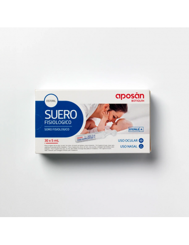 APOSÁN SUERO FISIOLÓGICO 5ML 30UDS
