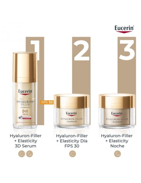 EUCERIN HYALURON FILLER+ ELASTICITY DÍA FPS30 50ML
