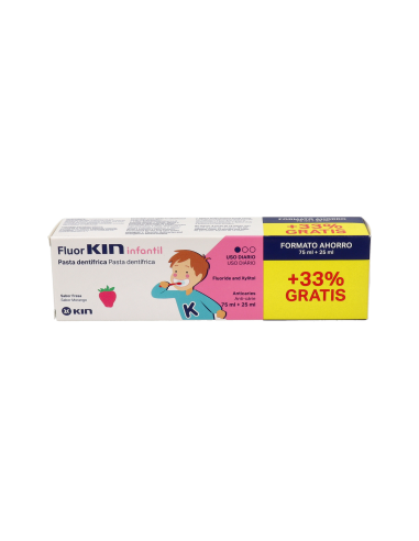 FLUOR KIN INFANTIL PASTA DENTIFRICA...