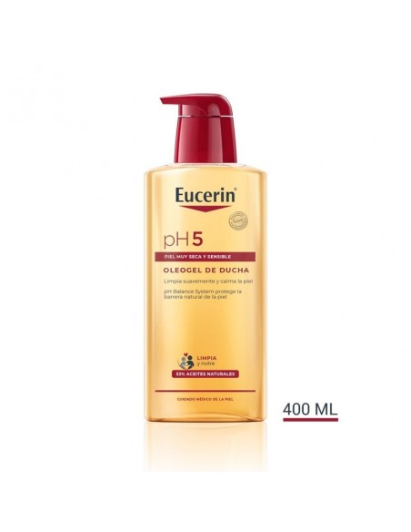 EUCERIN PH5 OLEOGEL DE DUCHA PIEL SENSIBLE 400ML