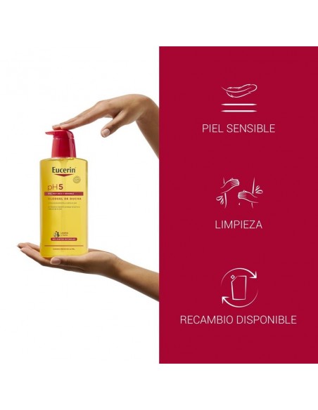 EUCERIN PH5 OLEOGEL DE DUCHA PIEL SENSIBLE 400ML