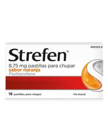 STREFEN 8,75 MG 16 PASTILLAS PARA...