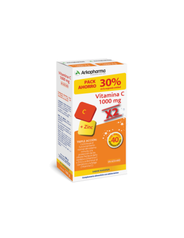 ARKOPHARMA VITAMINA C 1000 MG Y ZINC...