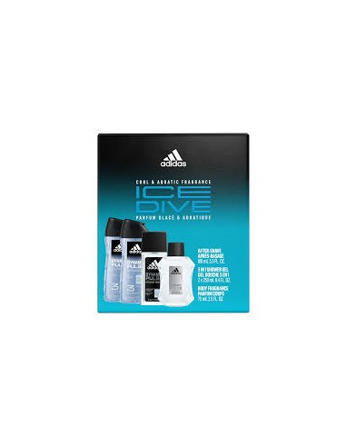 ADIDAS ICE DIVE EDT SPRAY 100 ML SETS