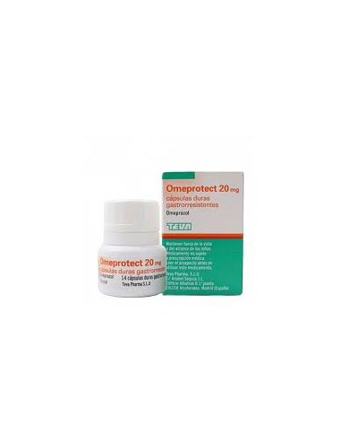 OMEPROTECT 20 MG 14 CAPSULAS...