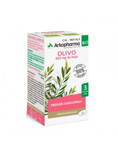 ARKOPHARMA OLIVO 45 CAPSULAS