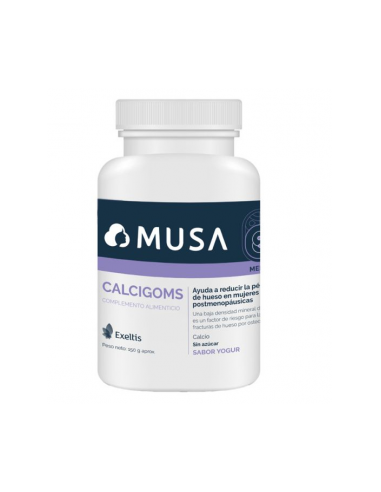 MUSA CALCIGOMS  30 GOMINOLAS SABOR YOGUR