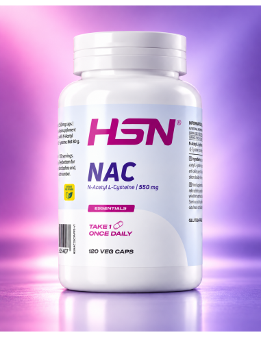 HSN NAC 550 MG 120 CÁPSULAS VEGETALES