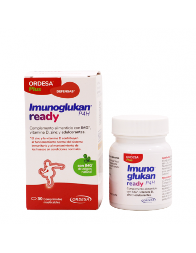 IMUNOGLUKAN P4H READY  30 COMPRIMIDOS...