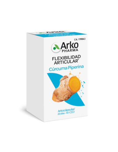 Arkocápsulas Cúrcuma con Piperina 80...