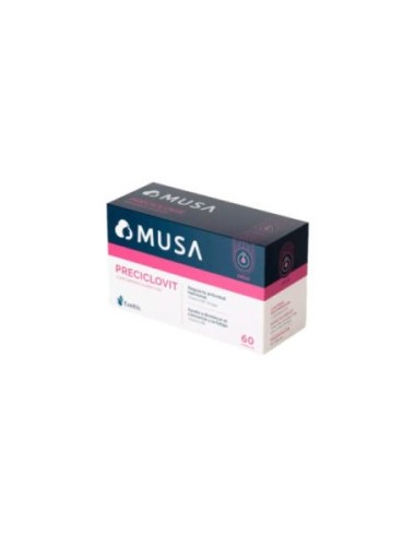 MUSA PRECICLOVIT  60 CAPSULAS
