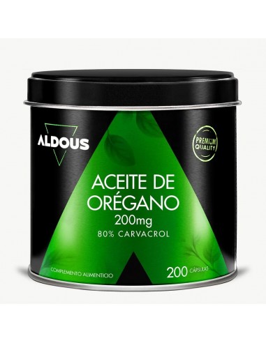ALDOUS ACEITE DE ORÉGANO 200MG (80%...