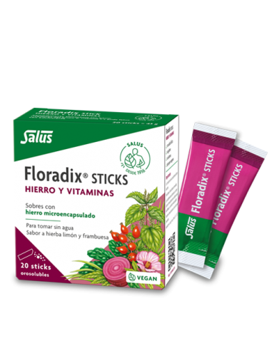FLORADIX STICKS HIERRO Y VITAMINAS...