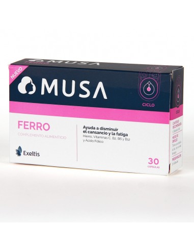 MUSA FERRO  30 CAPSULAS