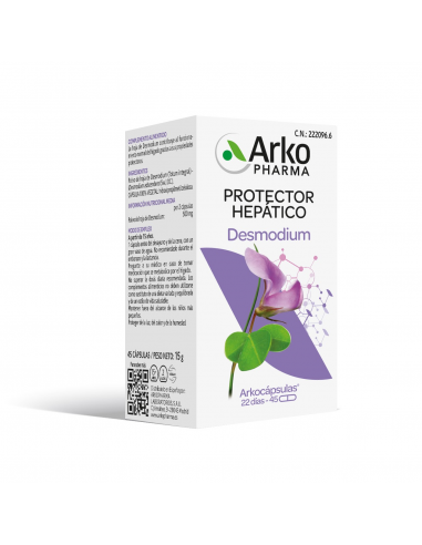 ARKOCAPSULAS DESMODIUM  45 CAPSULAS