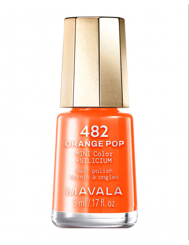 MAVALA ESMALTE COLOR 482 ORANGE POP 5 ML