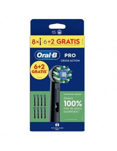 ORALB RECAMBIO PRO CROSS ACTION 6+ 2...