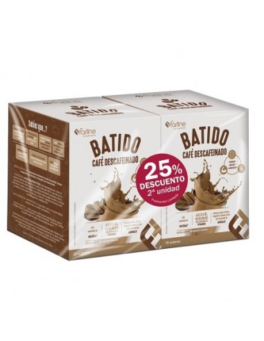 FARLINE DUPLO BATIDO CAFE DESCAFEINADO