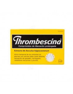 THROMBESCINA COMPRIMIDOS DE LIBERACION PROLONGADA, 50 comprimidos